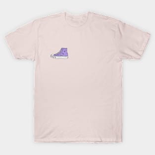 purple sneakers color stroke T-Shirt